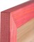 Rustic Wooden Picture Frame 11x14 Inch- 100% Natural Solid Eco Distressed Wood for Wall Mounting Photo Frame - Red